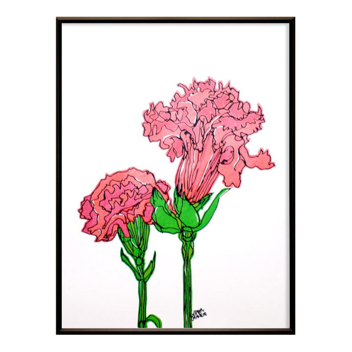 Pink carnation No.189